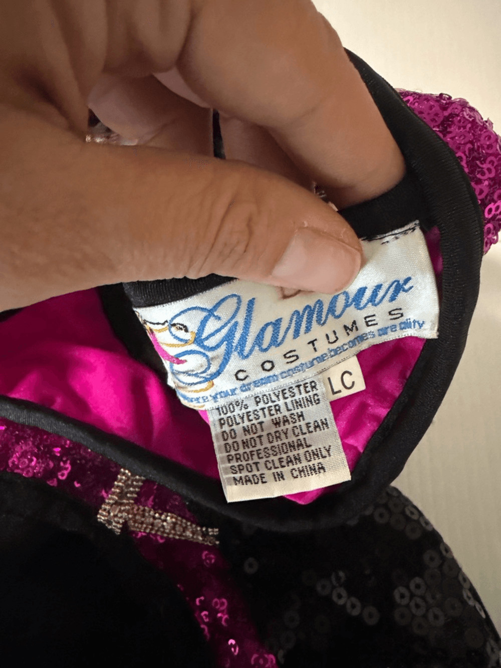 Glamour custom solo sassy sexy dance costume 2 piece contemporary jazz LC child