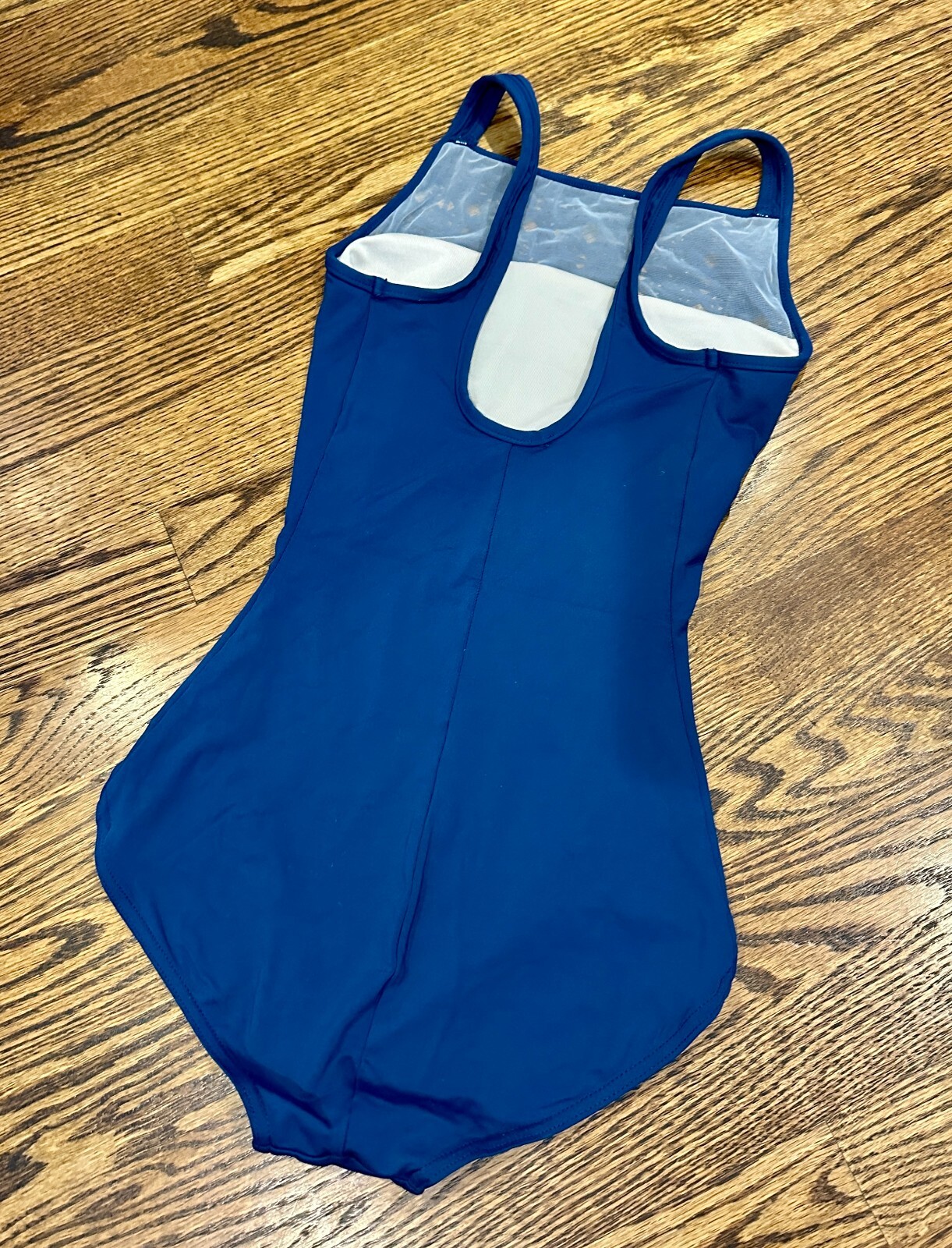 Camisole Dance Leotard, XS, Extra Small Adult, Blue Capezio Leo, Cut Outs