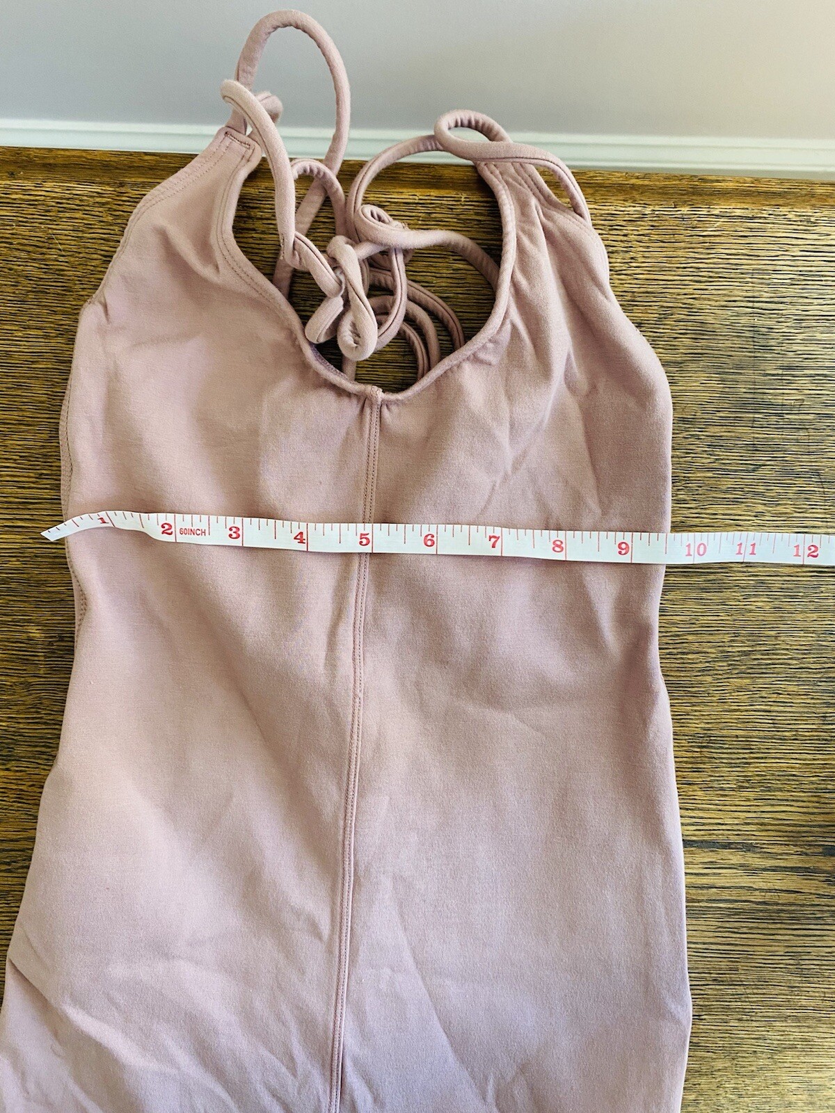 Free People Waterfall One Piece Bodysuit Rose, XS