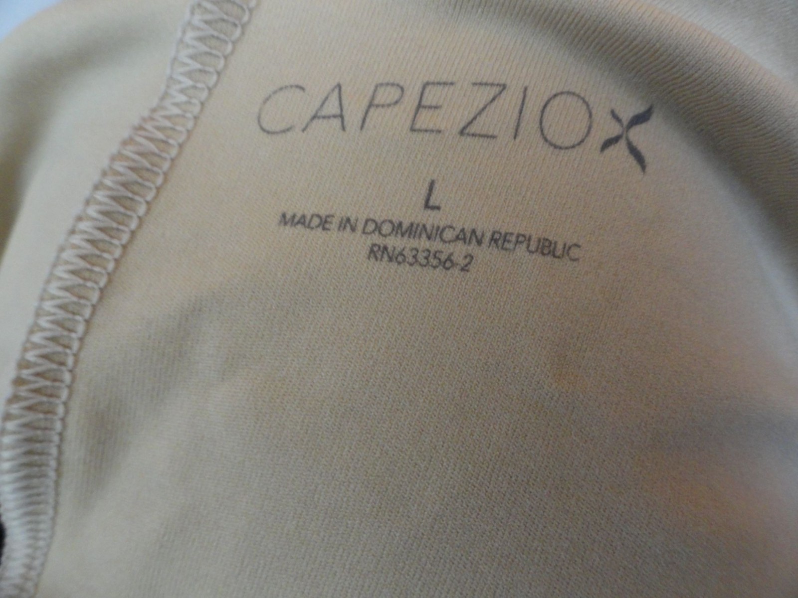 Capezio Tan Strapless Dance Leotard – Adult Size L Large