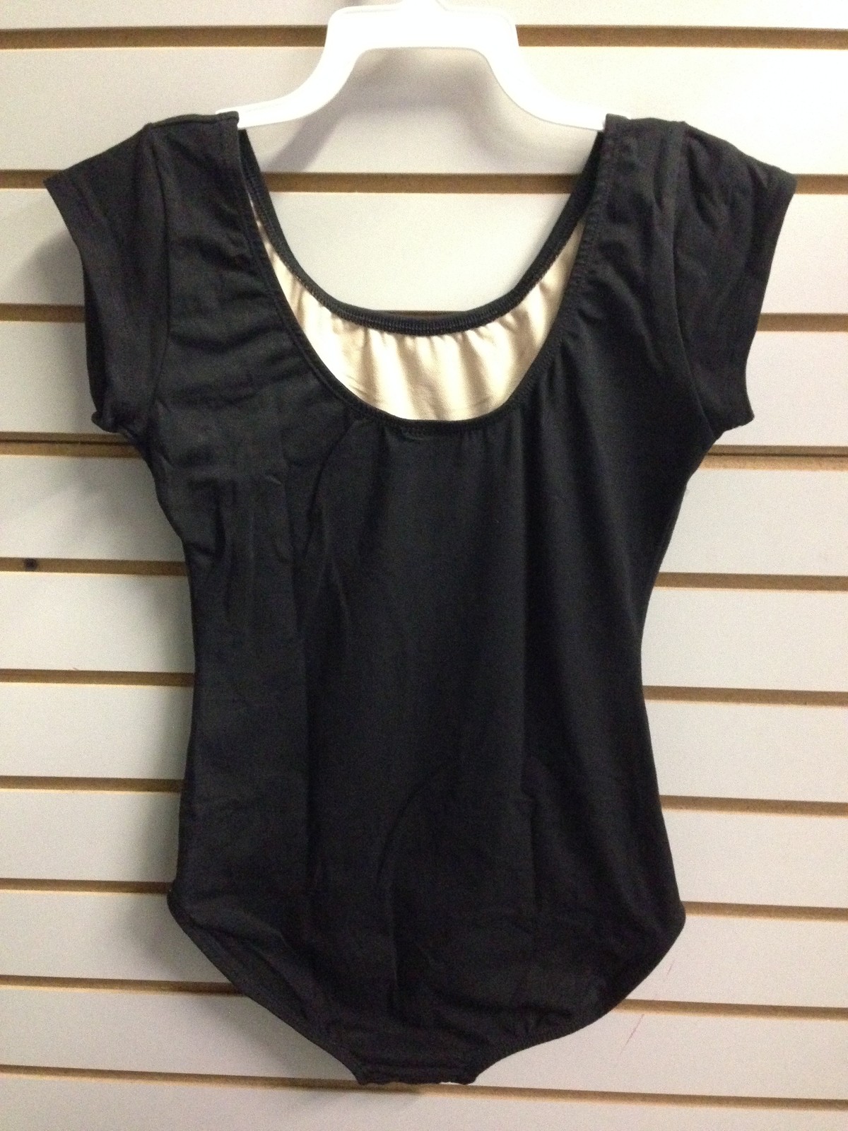 Body Wrappers BWC320 Black Women’s Extra Large (Fits Large) Short Sleeve Leotard