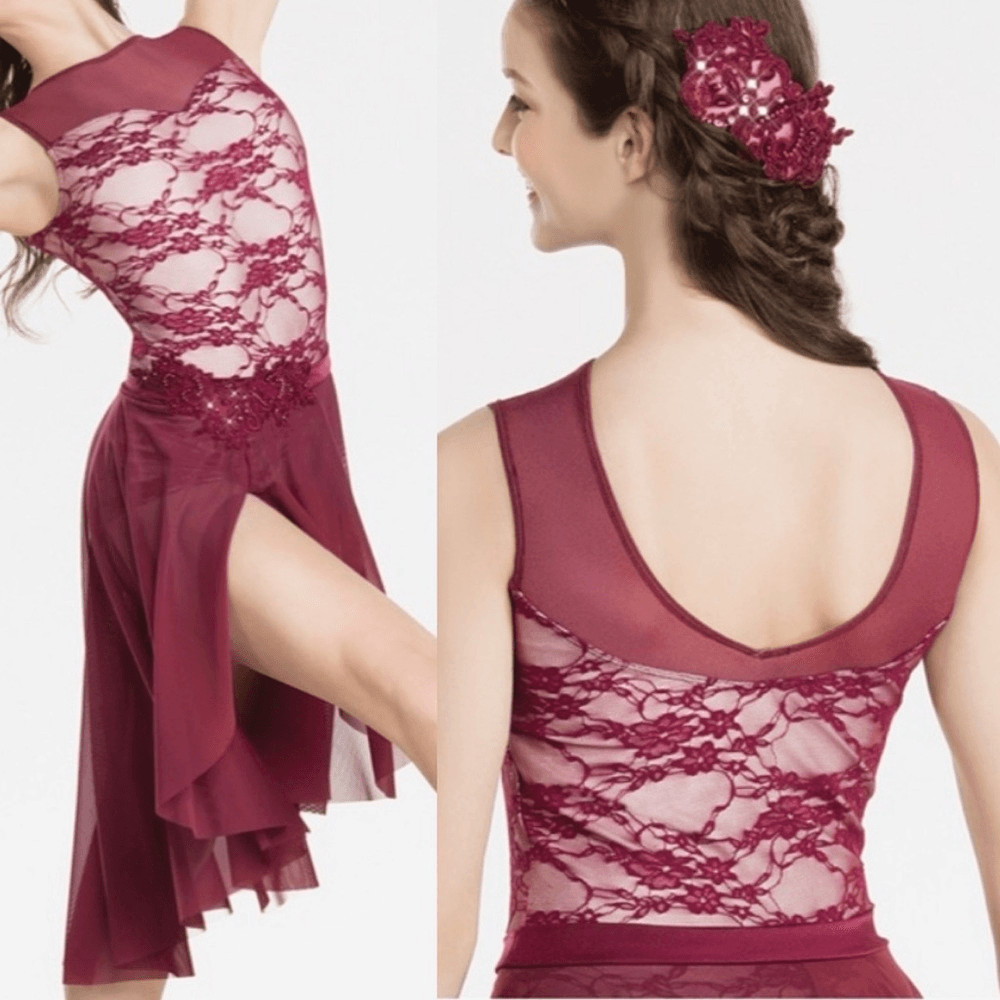 Revolution solo forever is not enough RC20993 burgundy maxi dress MA adult