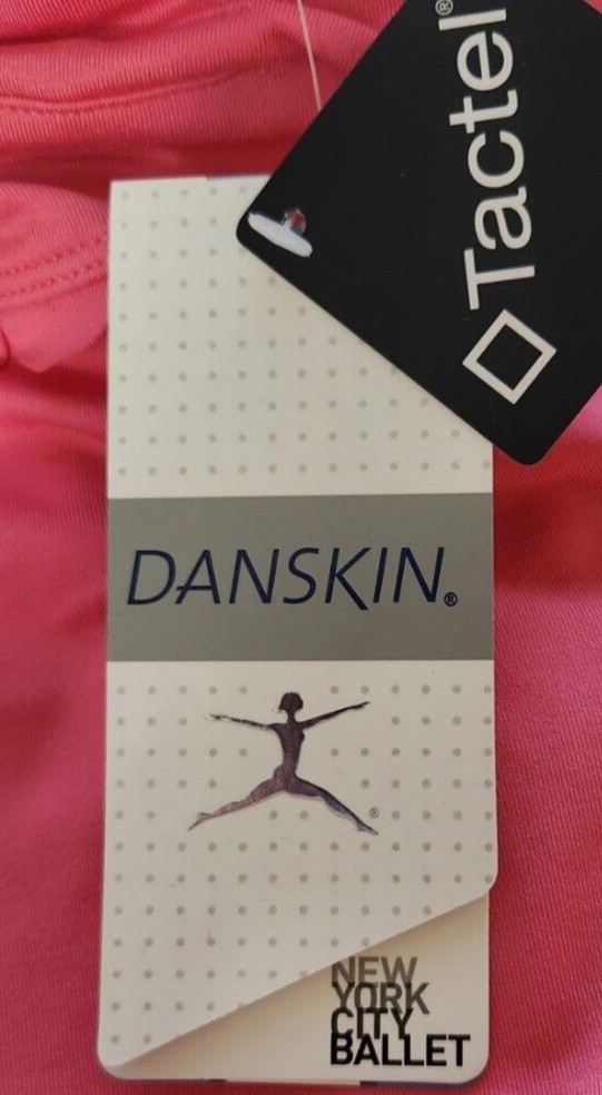 Danskin NYCB Women’s Size Petite XS (0-2) Camellia Rose Scallop Trim Leotard NWT