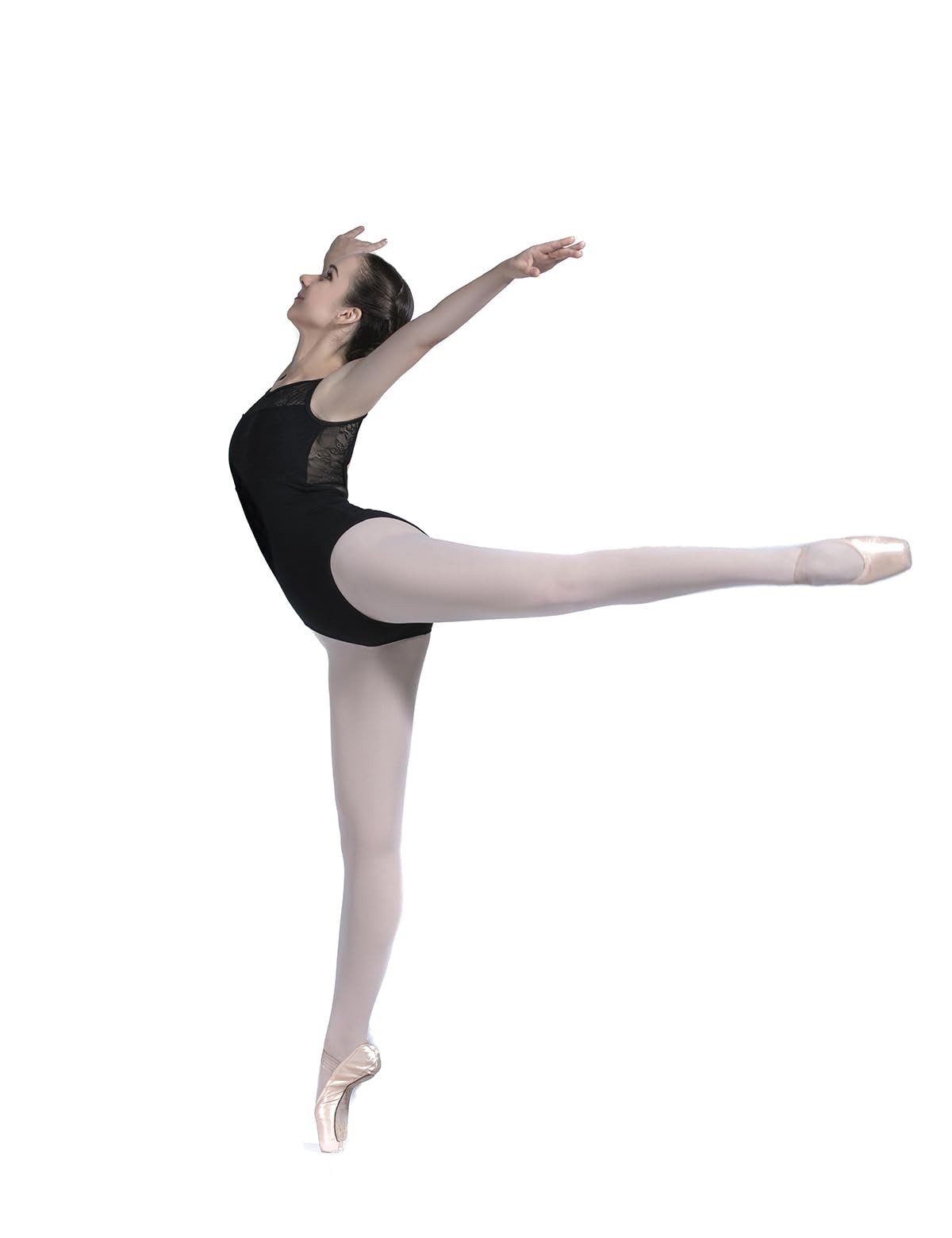 Black Leotards for Women and Girls Gymnastics 01D0163 XL