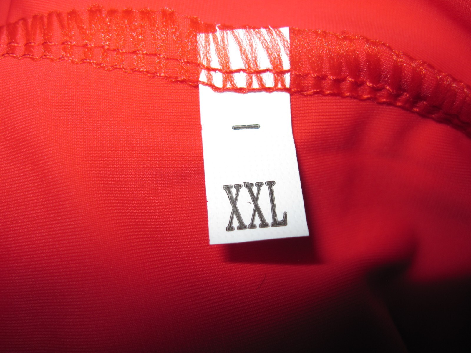 Plus Size Shiny Red Spandex Long Sleeve Scoop Neck Leotard Size 2XL New