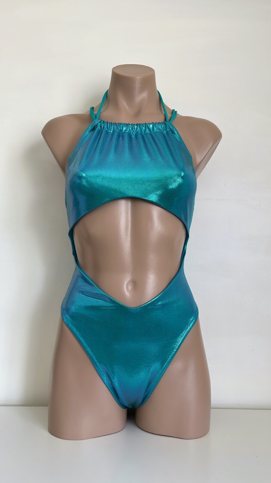 Schminke👙 monokini poledance hologram leotard bodysuit pole wear one-piece suit