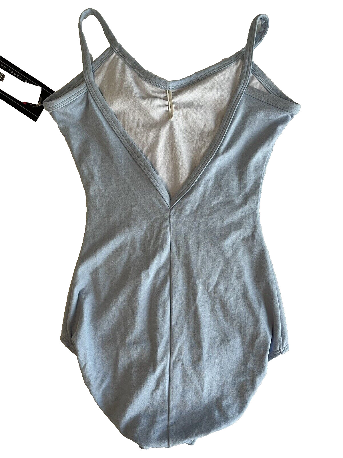 Eurotard 10527 Light Blue Cami Dance Leotard Adult M New With Tags