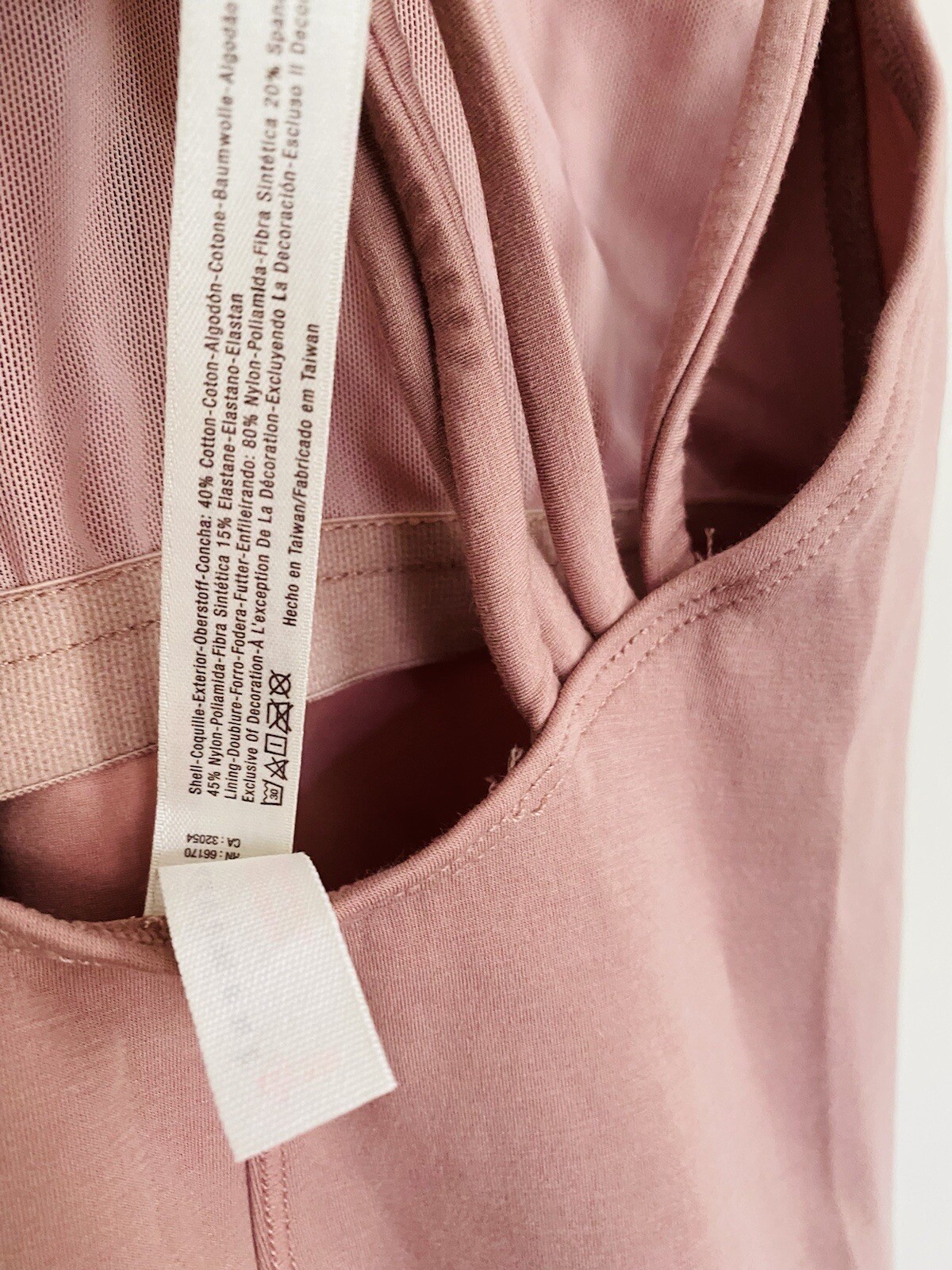 Free People Waterfall One Piece Bodysuit Rose, XS