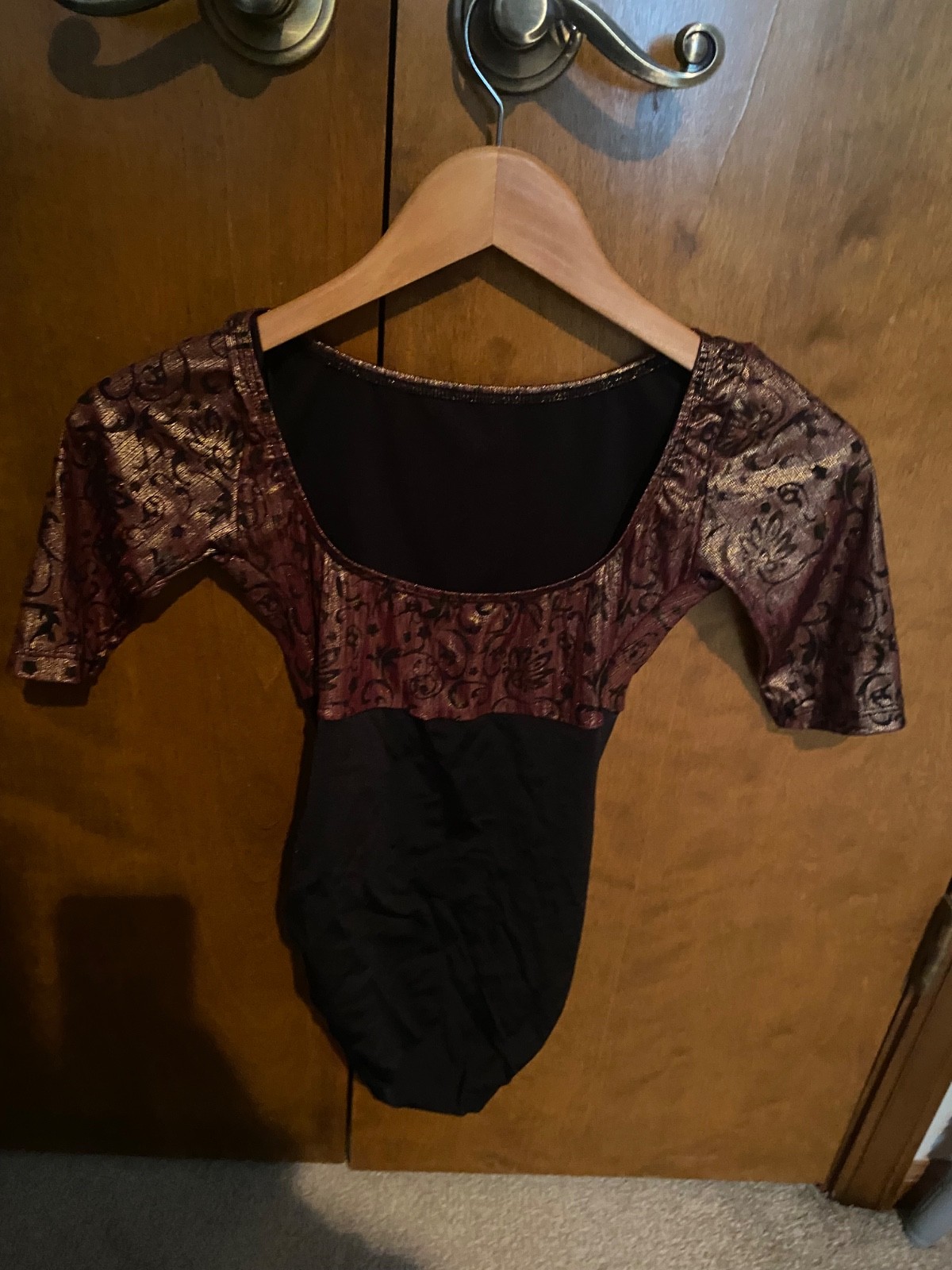 Natalie Leotard Size Small 2-Tone Beautiful design