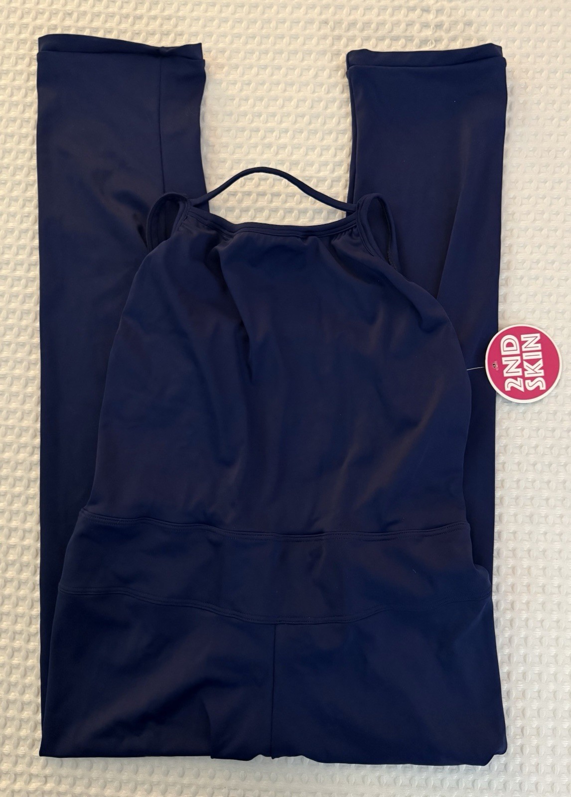 2nd Skin Second Skin Kashmir Leotard SM Full Body Blue Dancewear Balletcore NEW