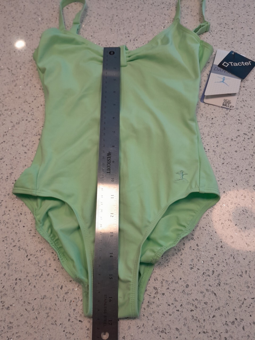 Womens Small (4-6) – Danskin Adjustable Strap Mint Green Leotard