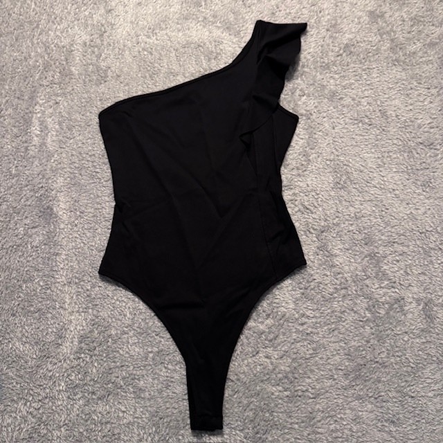 Victorias Secret One Sleeve Leotard in Black Size XS