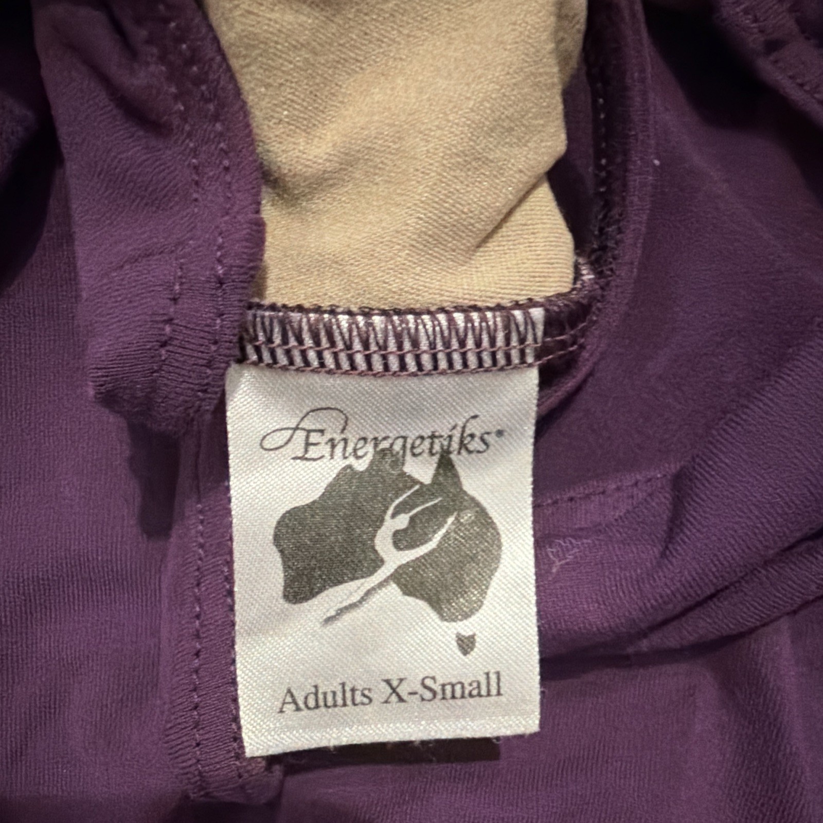 Energetiks Adult XS Eggplant (purple) Leotard Camisole Dance