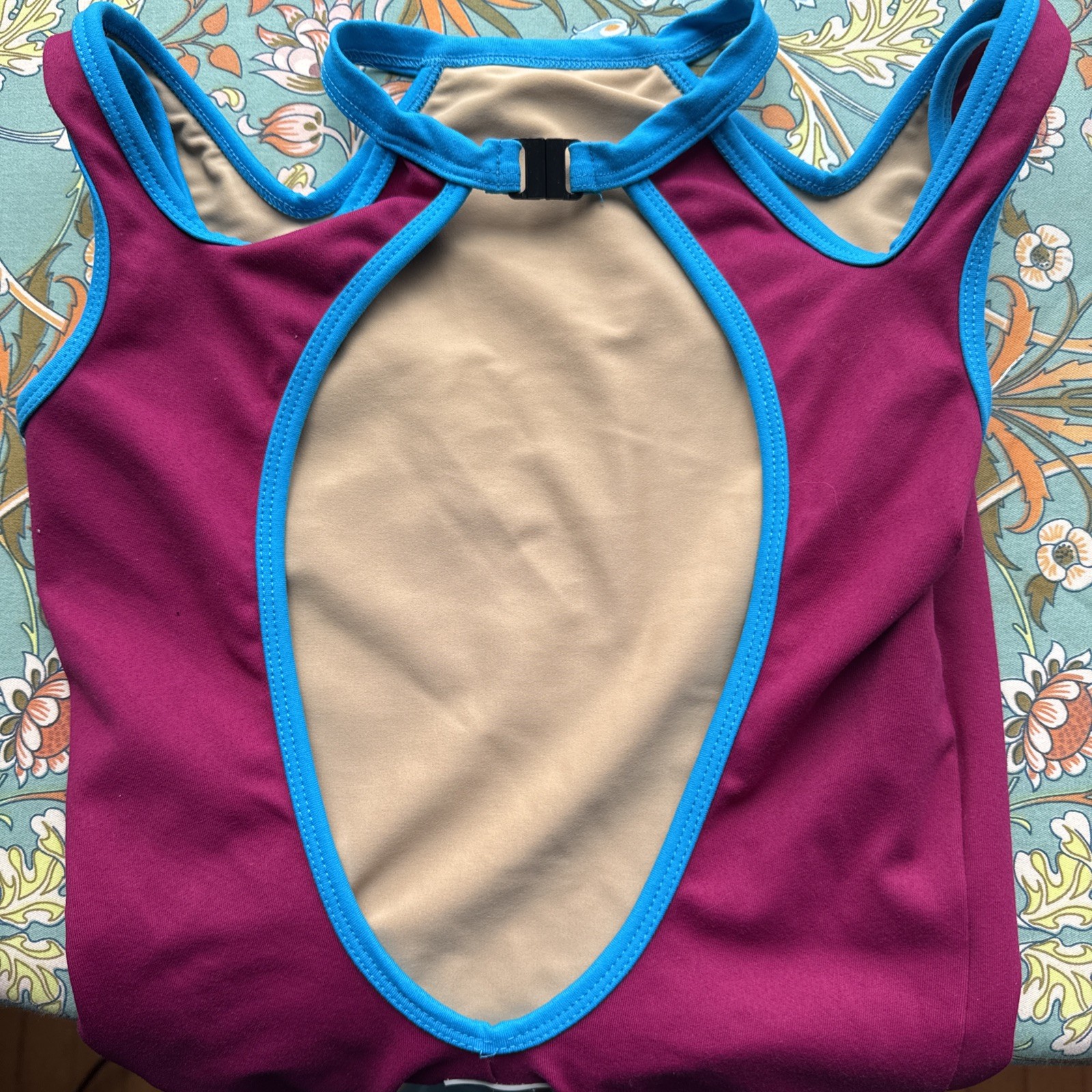 FiVe Leotard Dance High Neck Modest Audition Intensive Convention Ballet Small