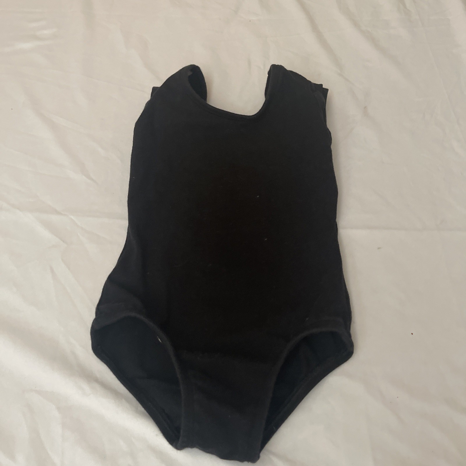 Natalie Dance Wear Leotard Gymnastic Adult Cotton Crisscross Teal Size 4T