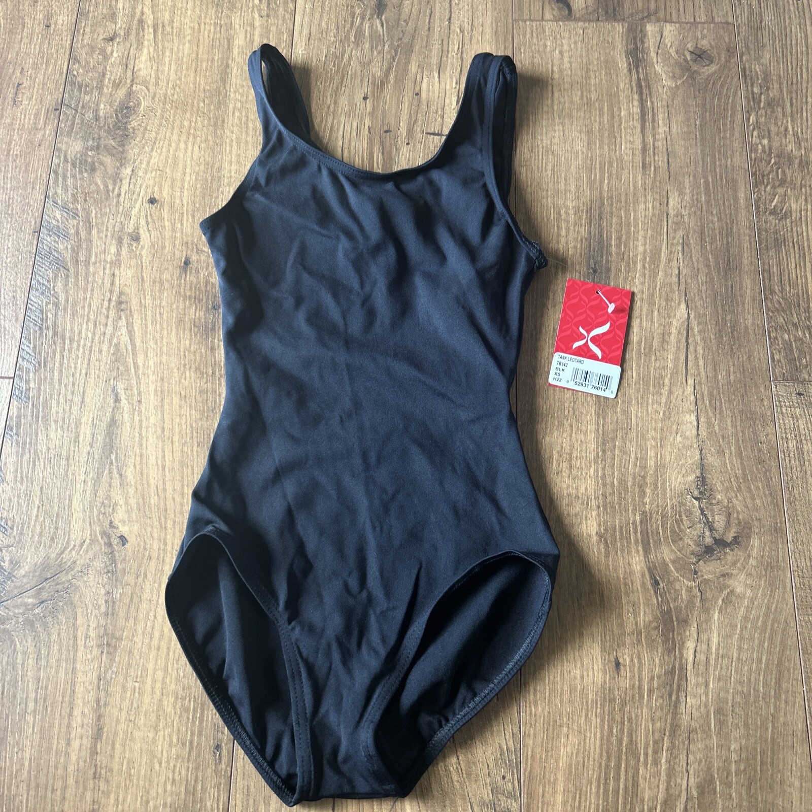 Capezio Tank Leotard, Women’s Size XS, Black NEW MSRP $22.75