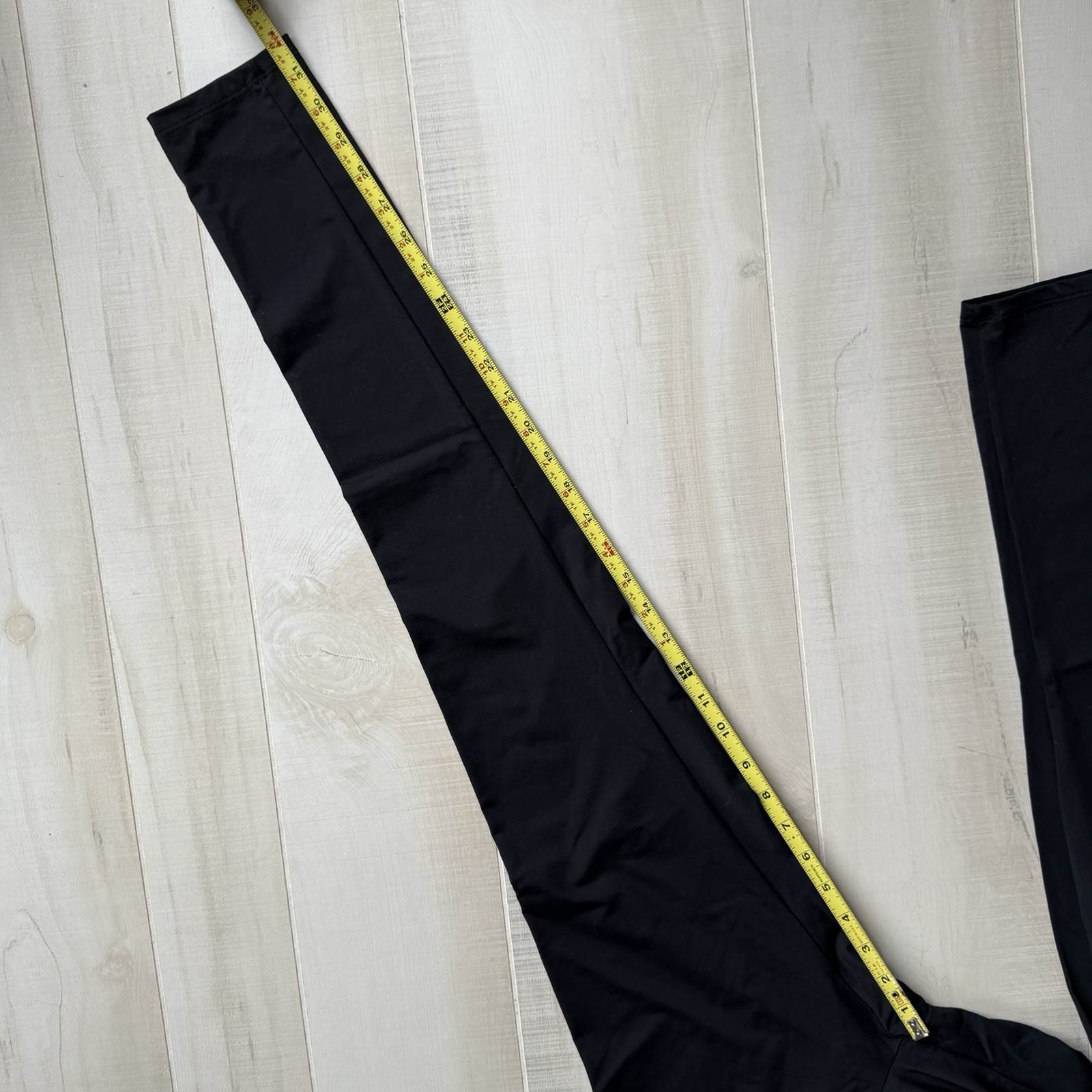 Bal Togs Legging Long Leg Stretch Black Women Large Dance Gym Cheer Read