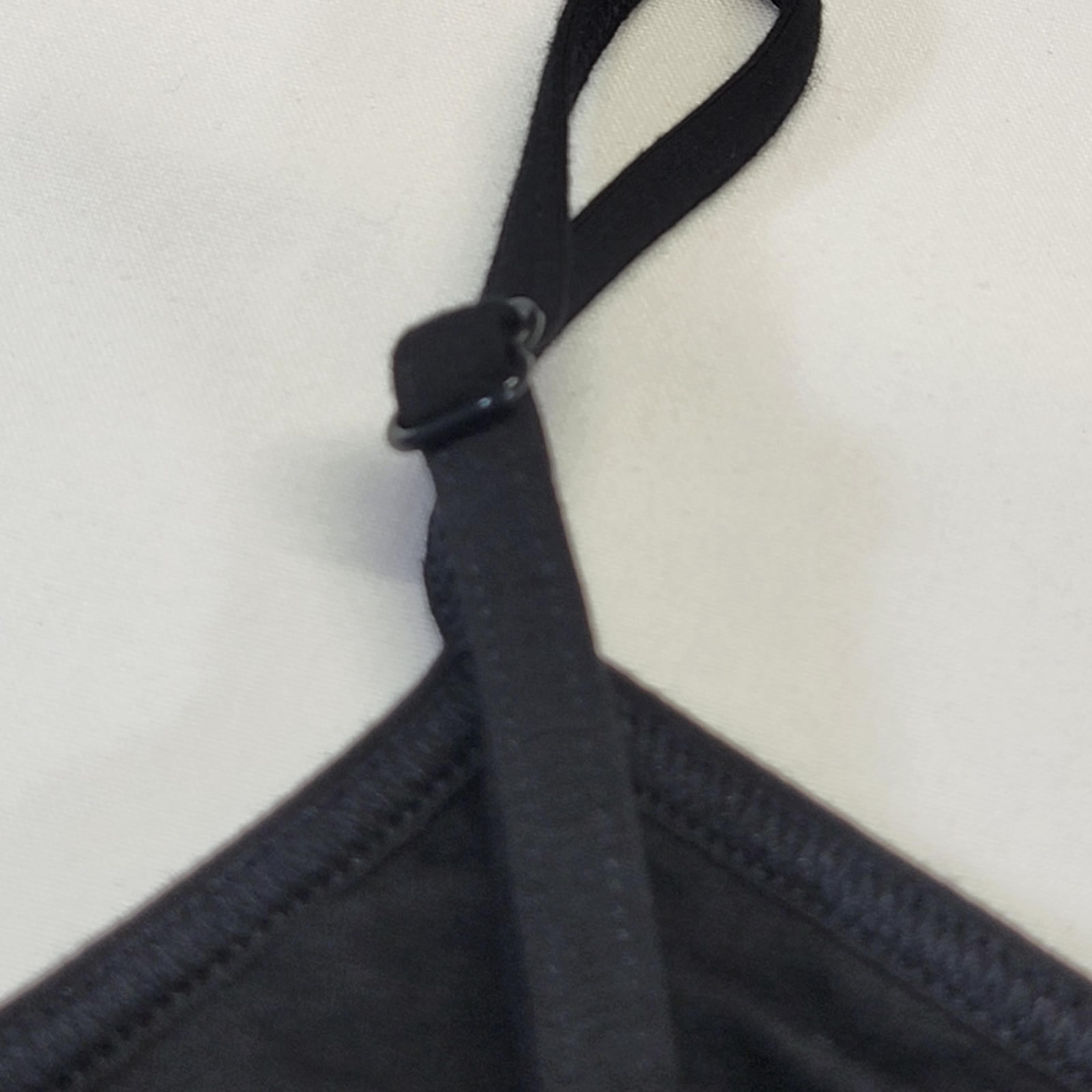 Capezio Strappy Back Camisole Leotard Black Scoop Front Criss-cross Back SZ XSA
