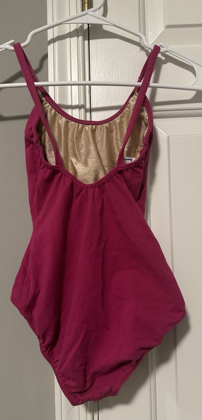 Bal Togs Camisole Leotard Bodysuit Fuchsia Pink Women Adult Small Shelf Bra
