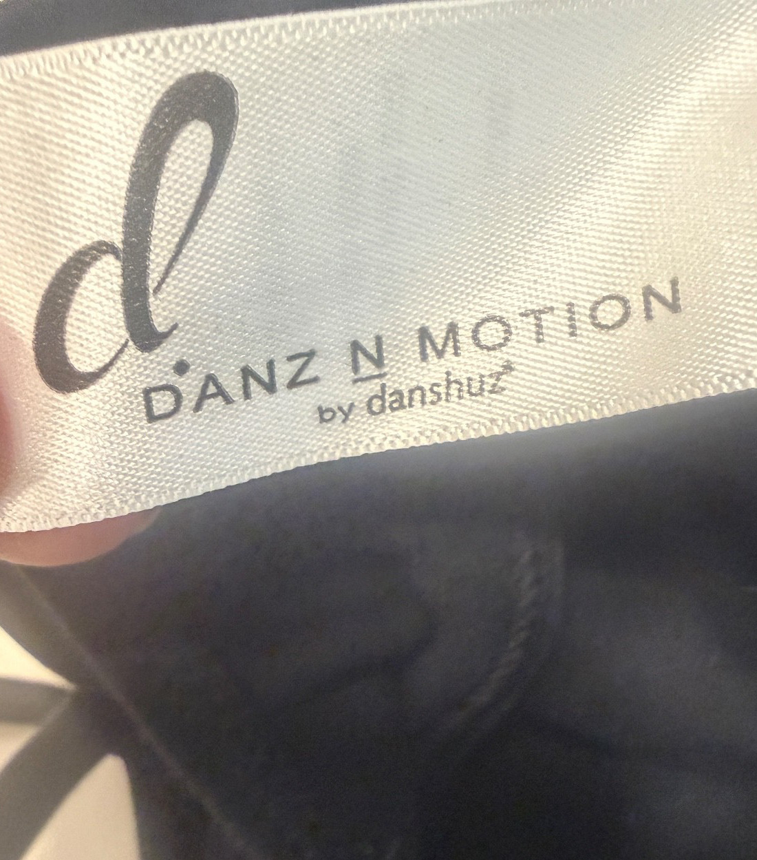 Danz N Motion by Danshuz Women’s Amelia Black Leotard strappy lined elegant S