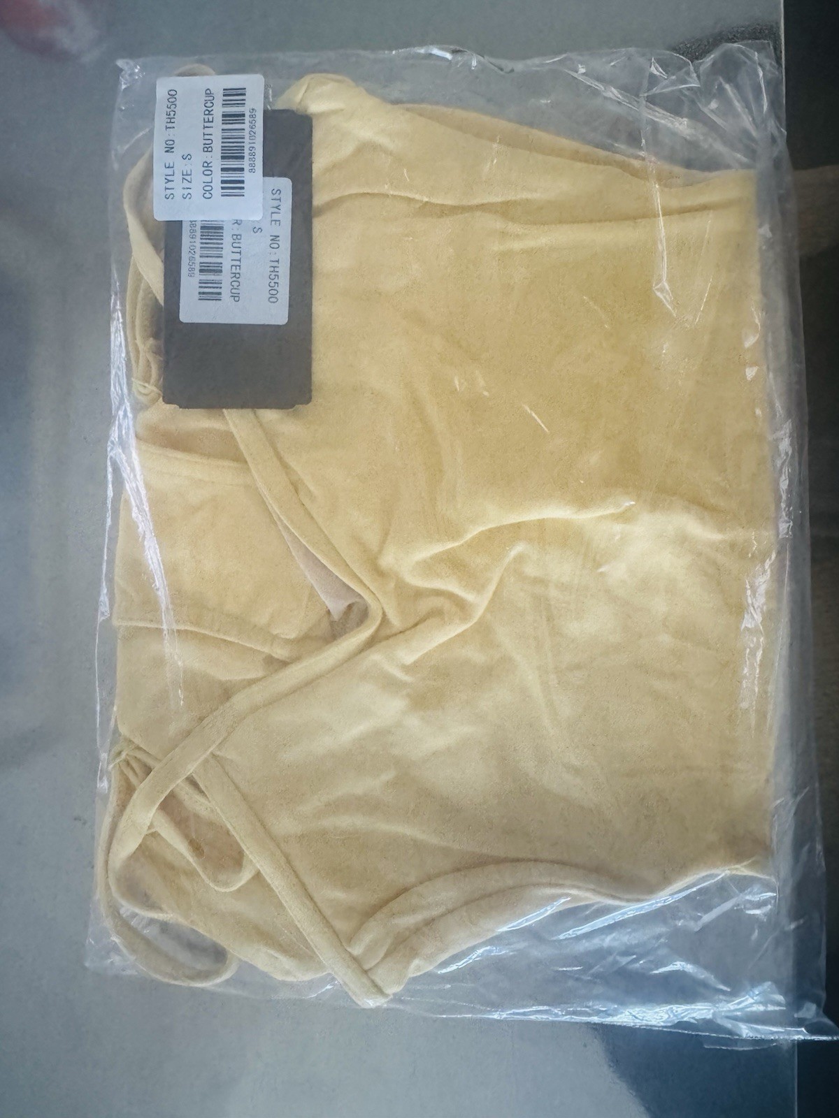 Theatricals Spaghetti Strap Leotard – Buttercup Size Medium