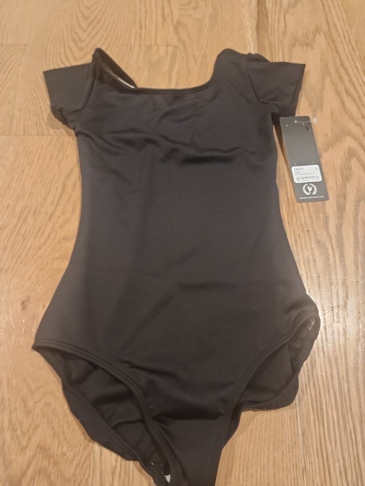 NEW Euroskins dancewear short sleeve leotard 44475 Adult size small