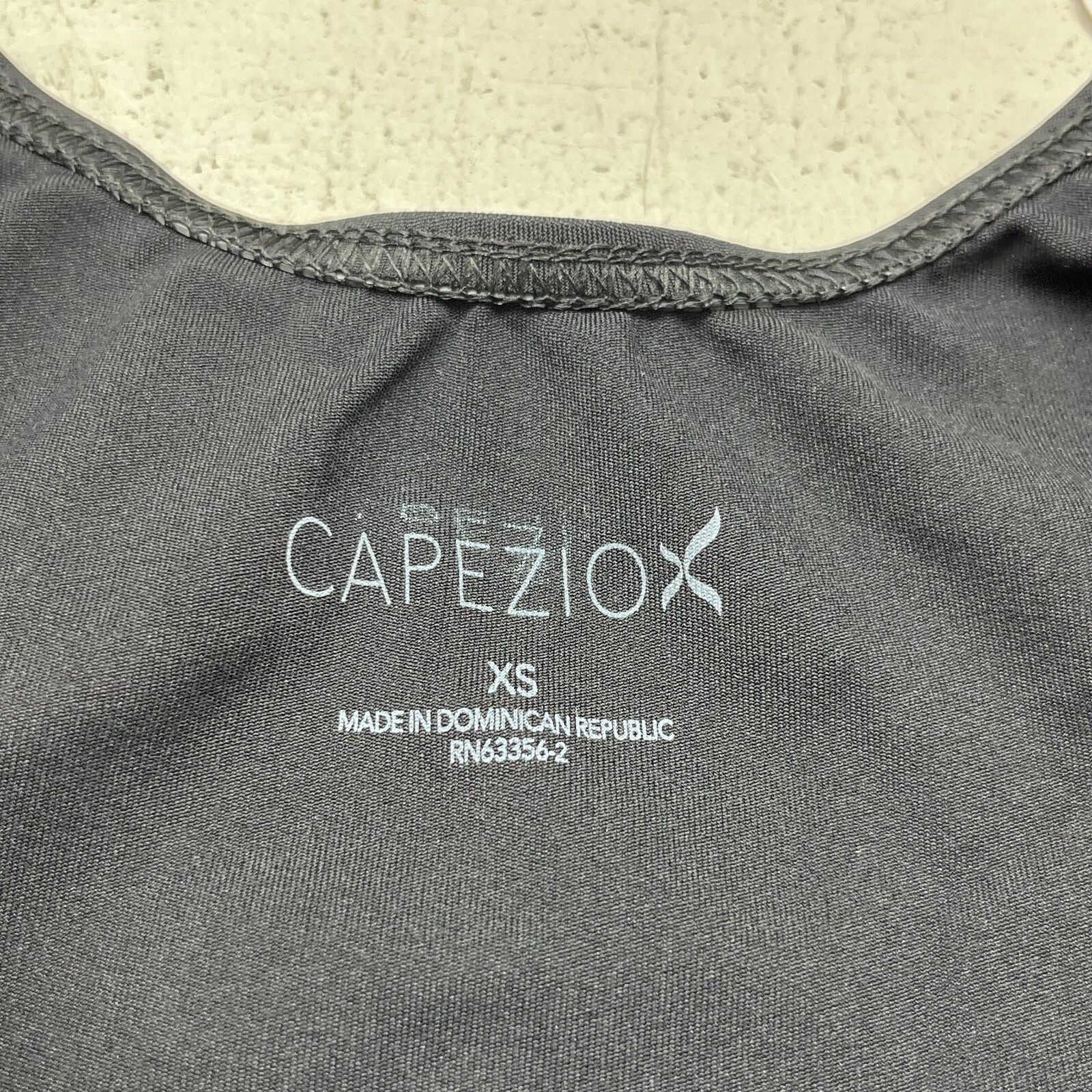 Capezio Black Short Sleeve Leotard Women’s Size X-Small NEW