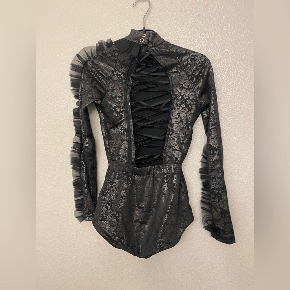 Revolution Tenth House Dance leotard dark goth edgy rock TH22039 PA XSA adult