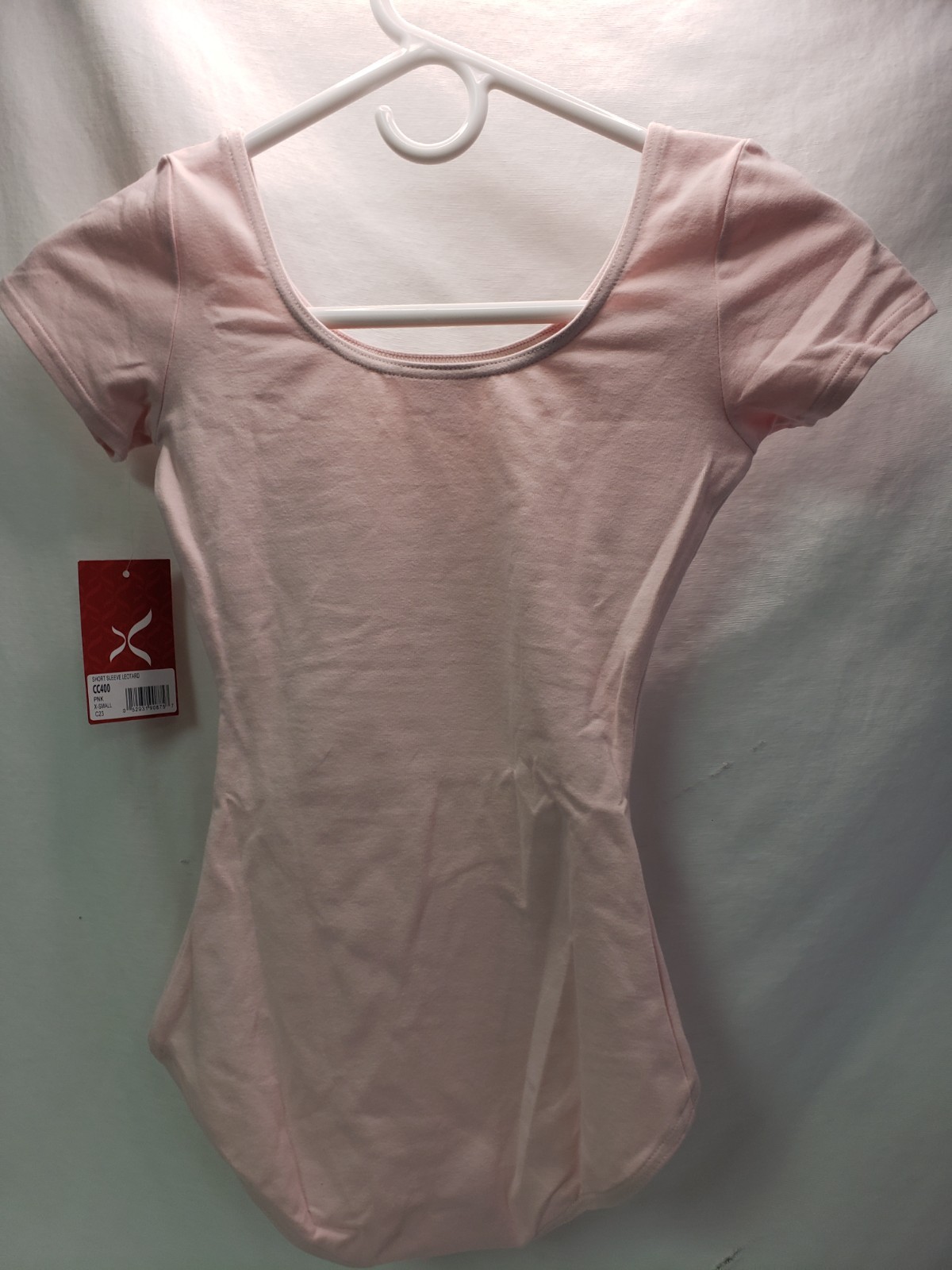 Capezio Women’s Classic Short Sleeve Leotard CC400, Pink, XS