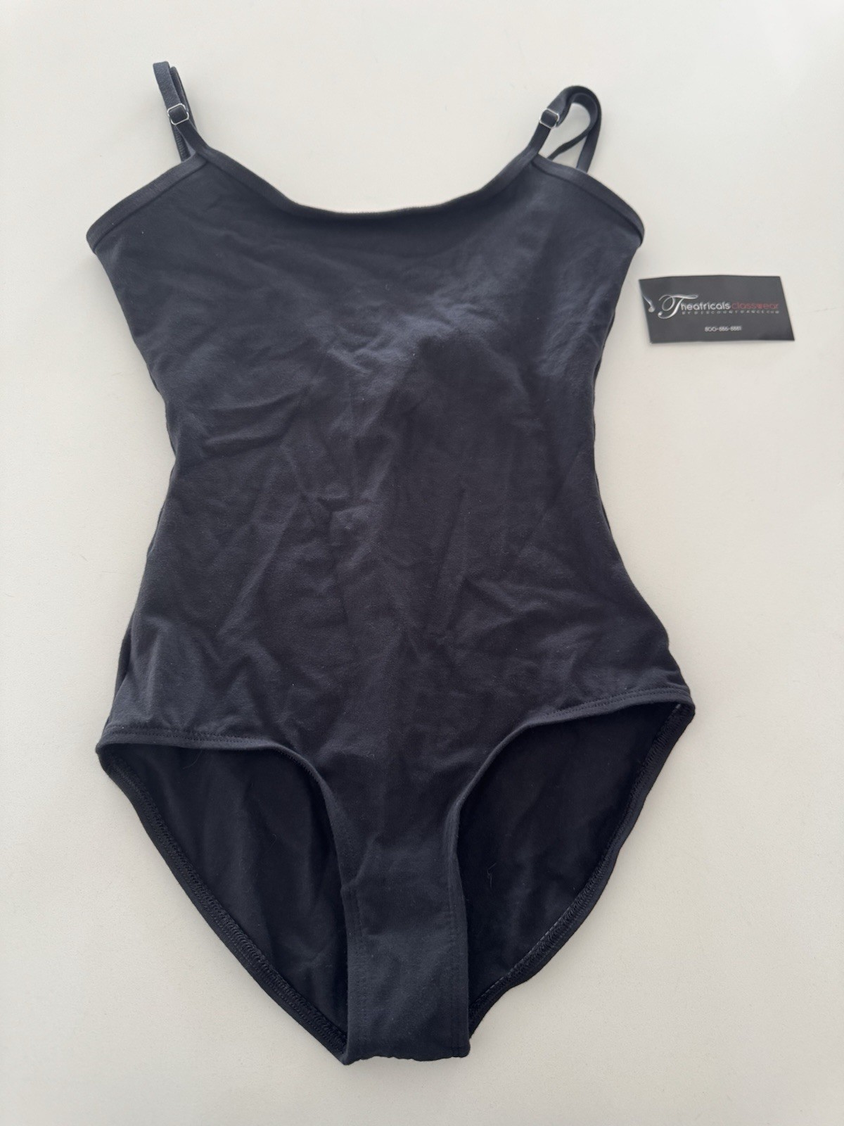 Women’s Camisole Leotard sleeveless dance ballet black size M