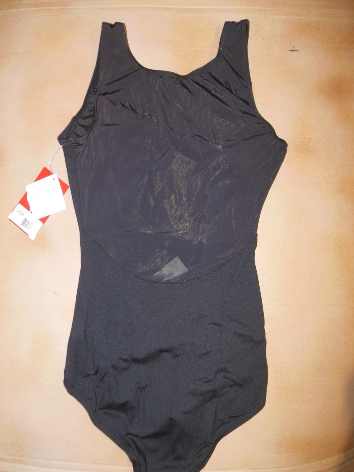 CAPEZIO Ladies princess sm sheer back tank leotard 11033W Tactel fabric