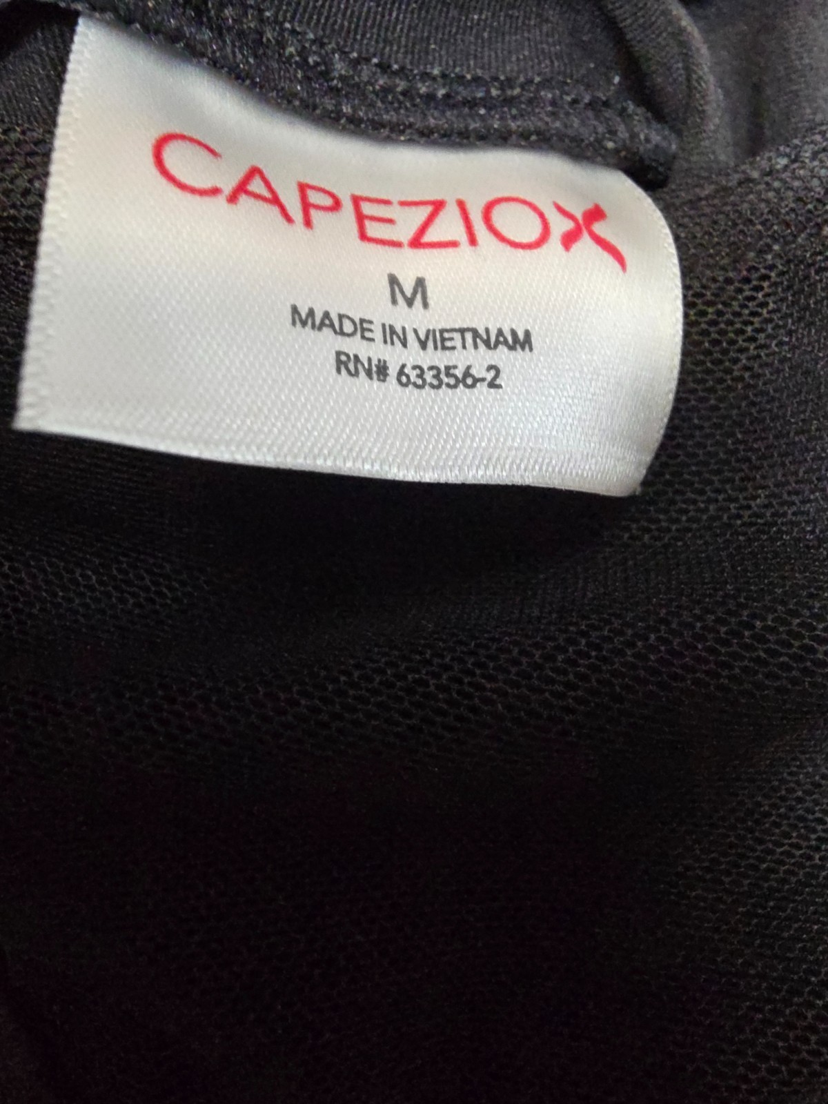 NWT Capezio Womens Black Meryl Mesh Yoke Short Sleeve Ballet Leotard Size M