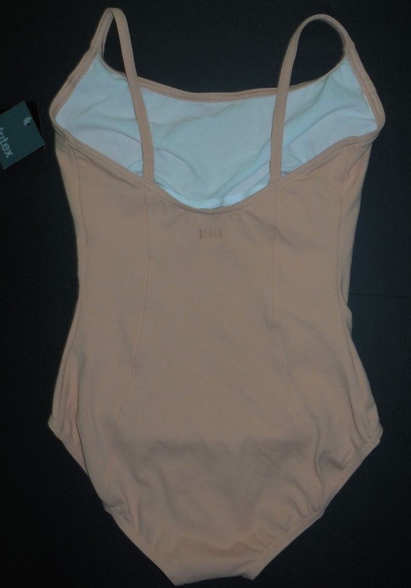 NWT Dance Bloch Coral Camisole Leotard Princess Seams Ladies Small Adult L6907