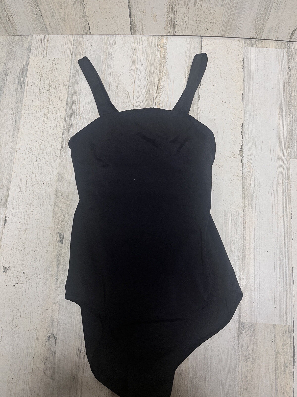 Black BALERA leotard dance costume size L Adult