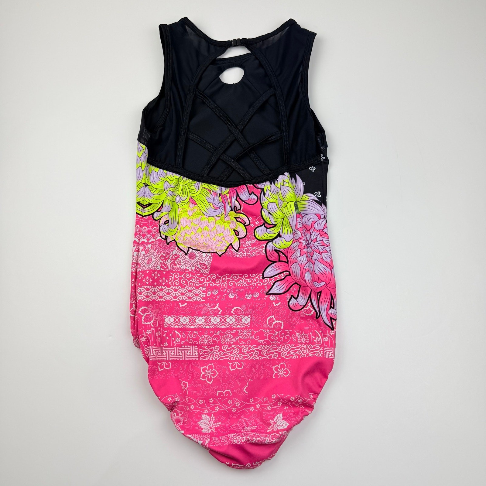 Sylvia P Gymnastics Blossom Leotard, XS