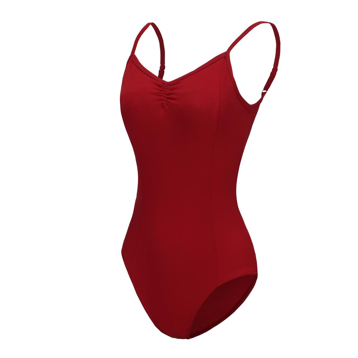 ModLatBal Grils and Women’s Camisole Ballet Leotards with X-Small, Red