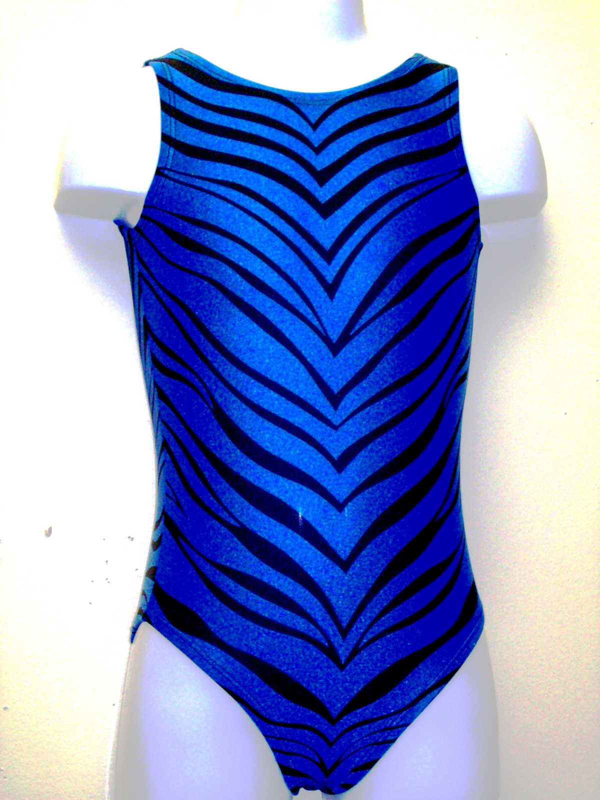 ADULT LEOTARD FOR GYM OR DANCE, BOLD & BRIGHT ZEBRA PRINTS,12 Colors