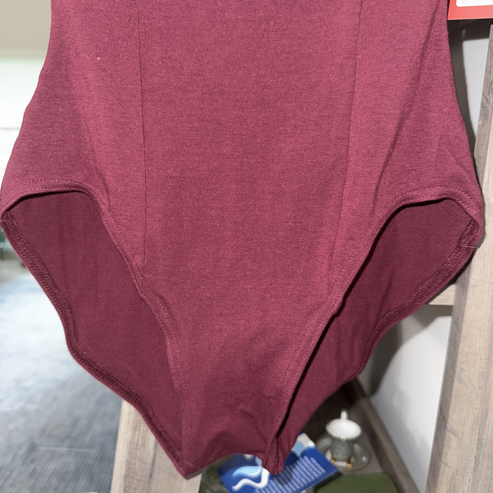 Capezio Women’s Princess Tank Leotard Burgundy Small NWT