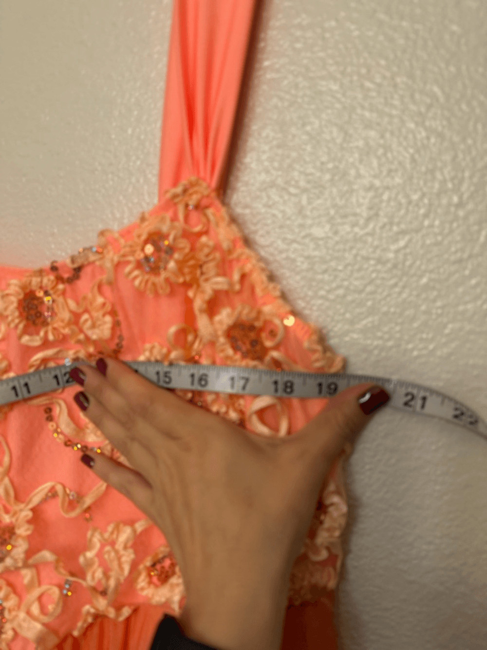 Revolution Dance costume dress Leotard orange XXLA (xxl adult) plus size 661 EUC