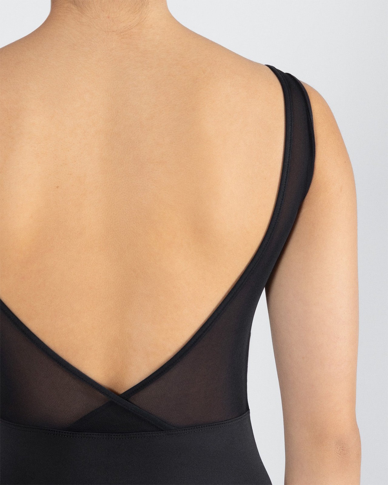 womens girls black ballet leotard