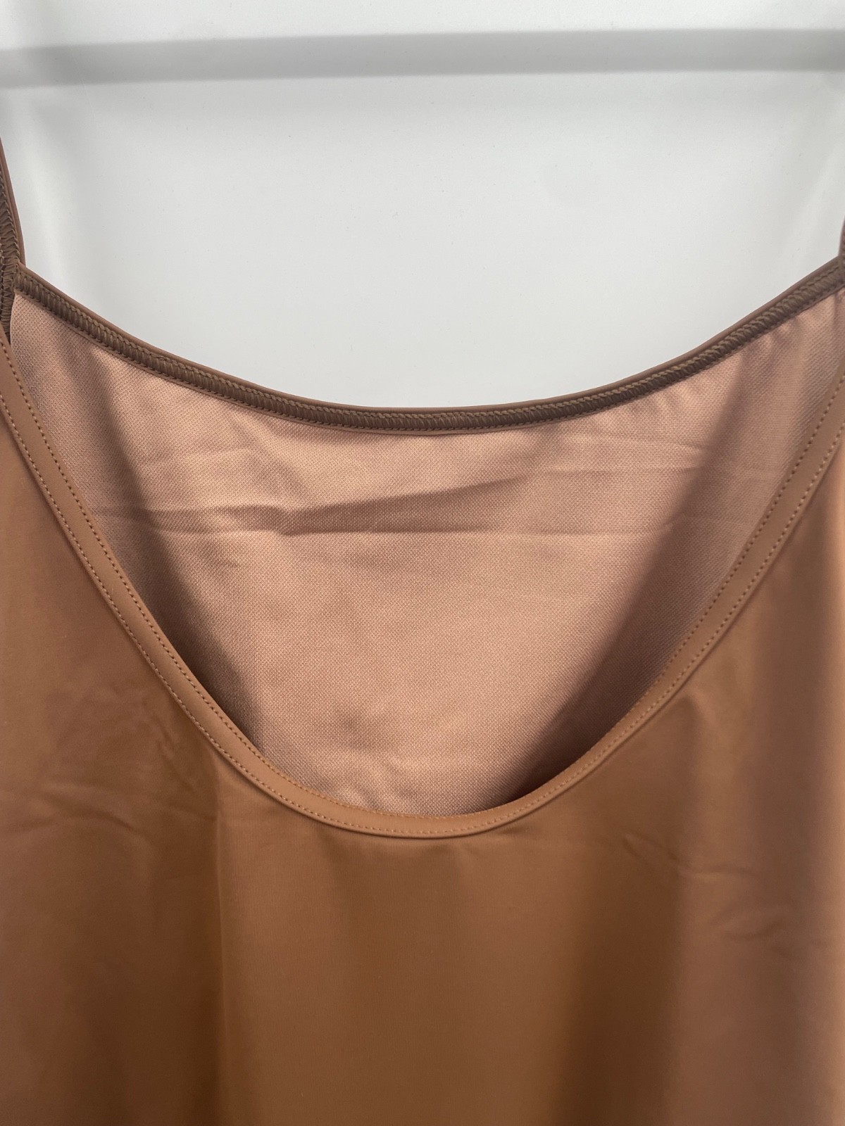 NWT Weissman Scoop Cami Low-Back Leotard Women’s Hazelnut Dancewear XXXLA XXXL