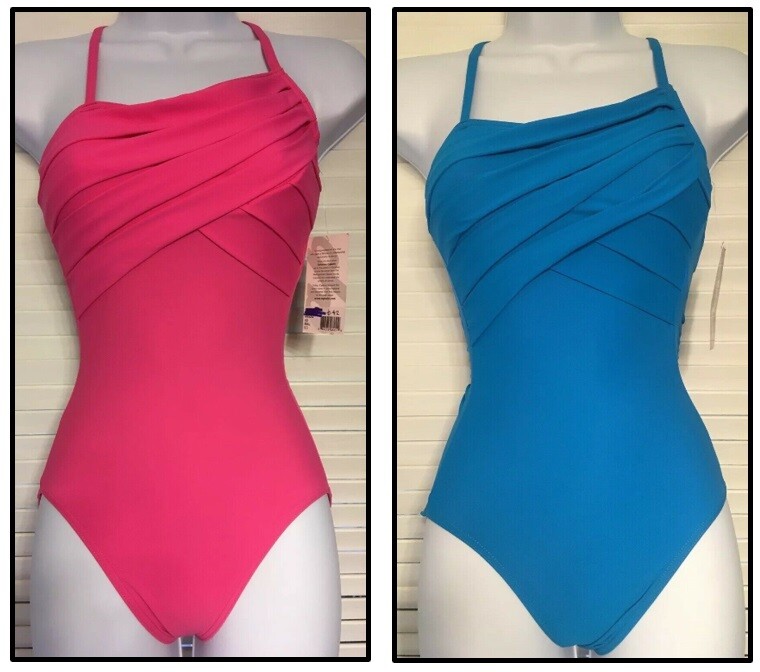 Capezio Women’s Geometric Strap Camisole Leotard- 10191 Pink or Blue