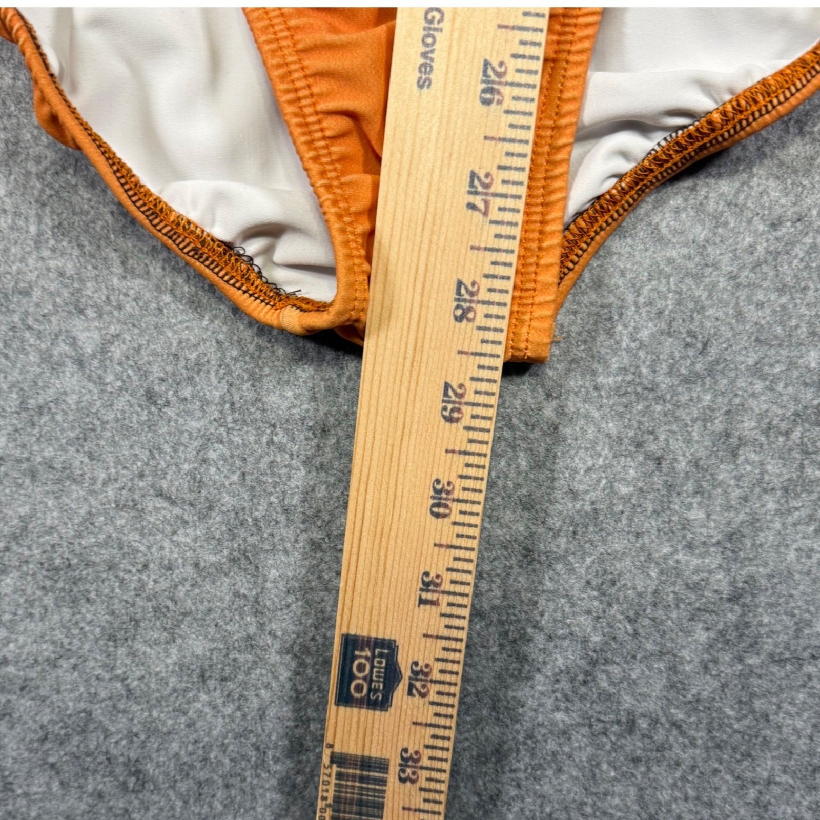 Alexandra Leotard Womens XL Orange Ombre Graphic Long Sleeve Dance Gymnastics