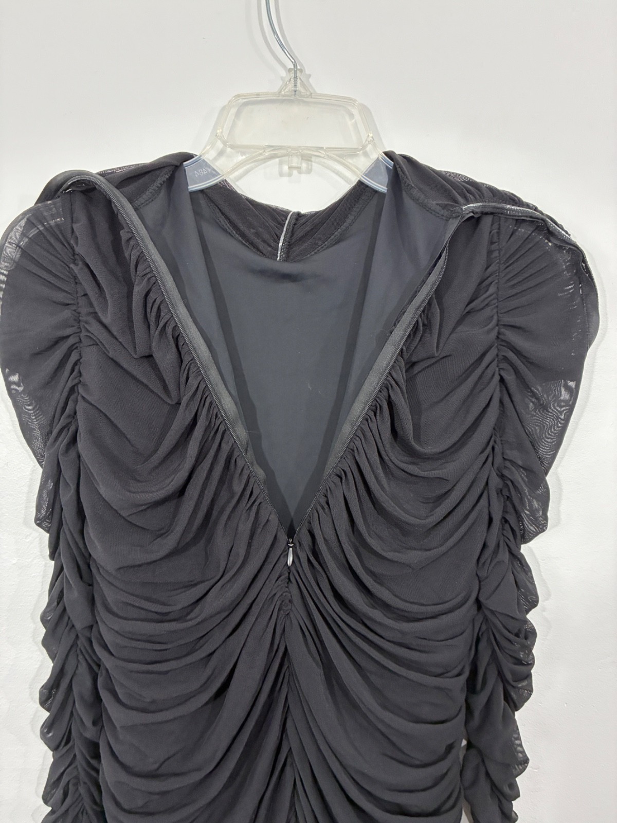 Revolution Tenth House 2 Die 4 Ruched Rhiannon TD25444 Black Catsuit Dress Small