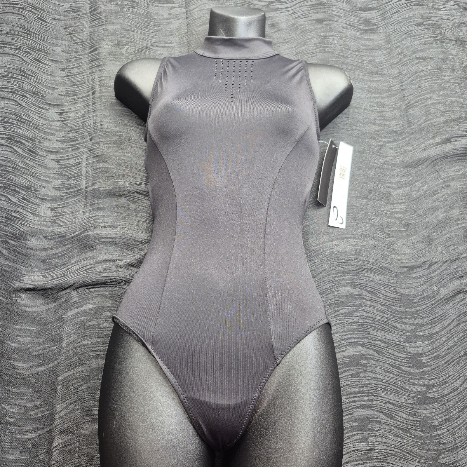 Womens Leotard New Adult Size P Dance Ballet Gymnastics Jazz Black Danshuz