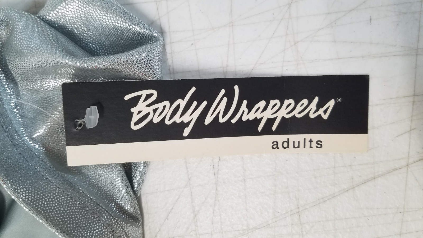 Body Wrappers Dance Gymnastics Hot Shorts Style 8491 Adult X-Small Silver 5132