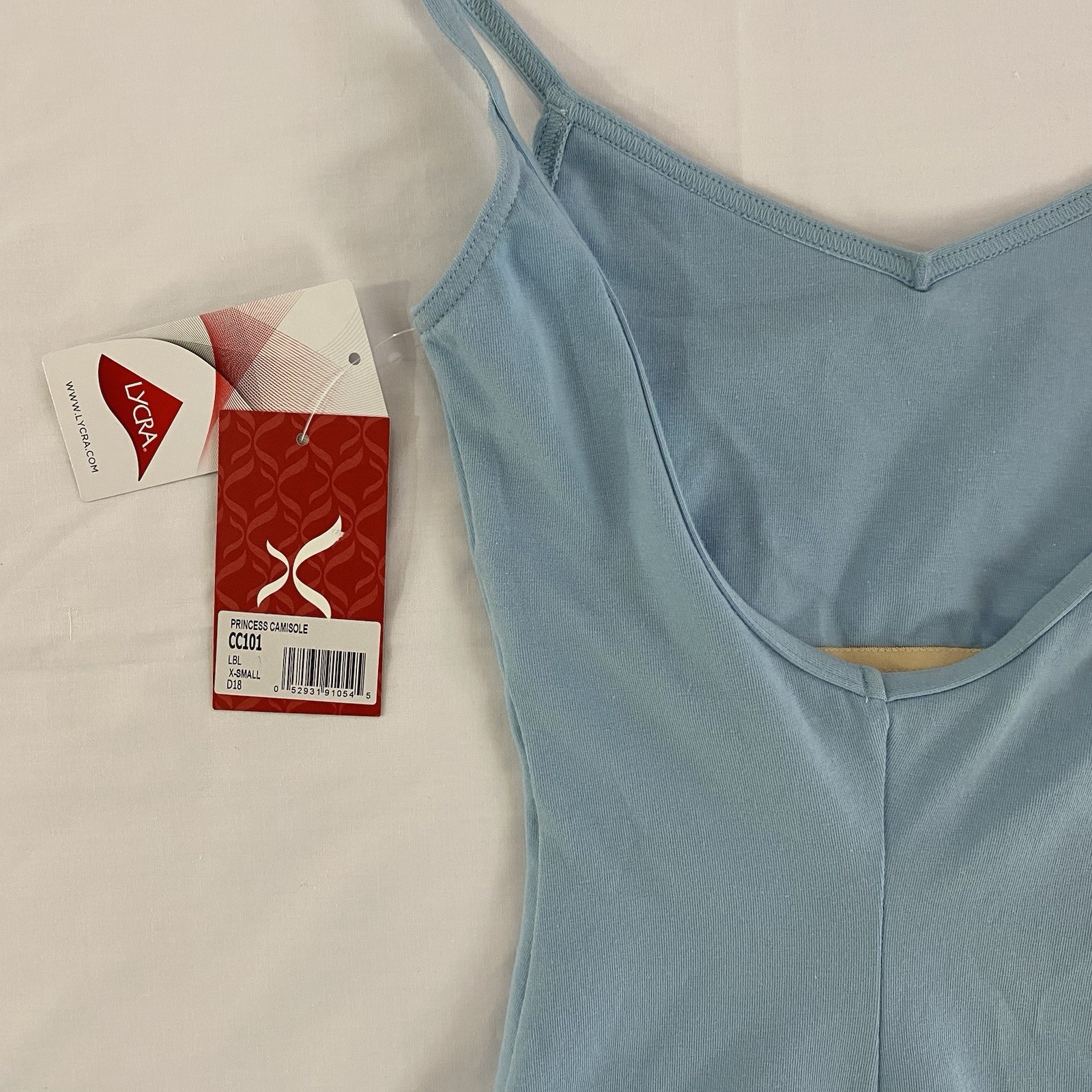 Capezio CC101 Princess Camisole Leotard Light Blue Women’s X-Small