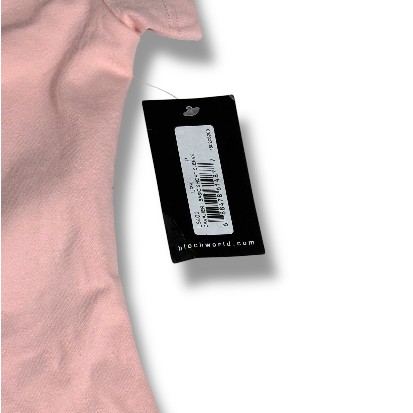 Bloch Dance Women’s Cavalier Short Sleeve Leotard Light Pink Size Petite NWT