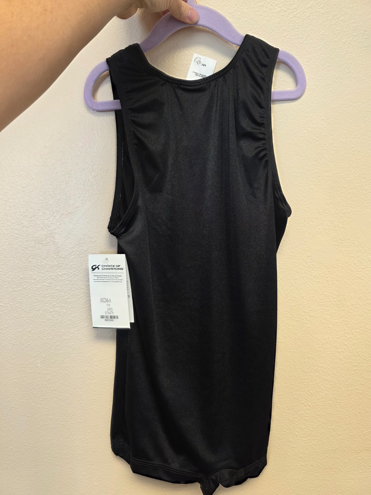 Mens Black leotard