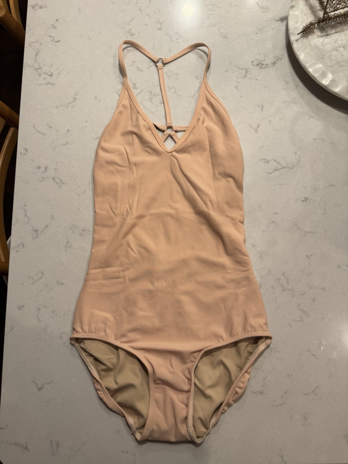 Eleve Women’s Leotard, Size Large, Light Pink, New Without Tag